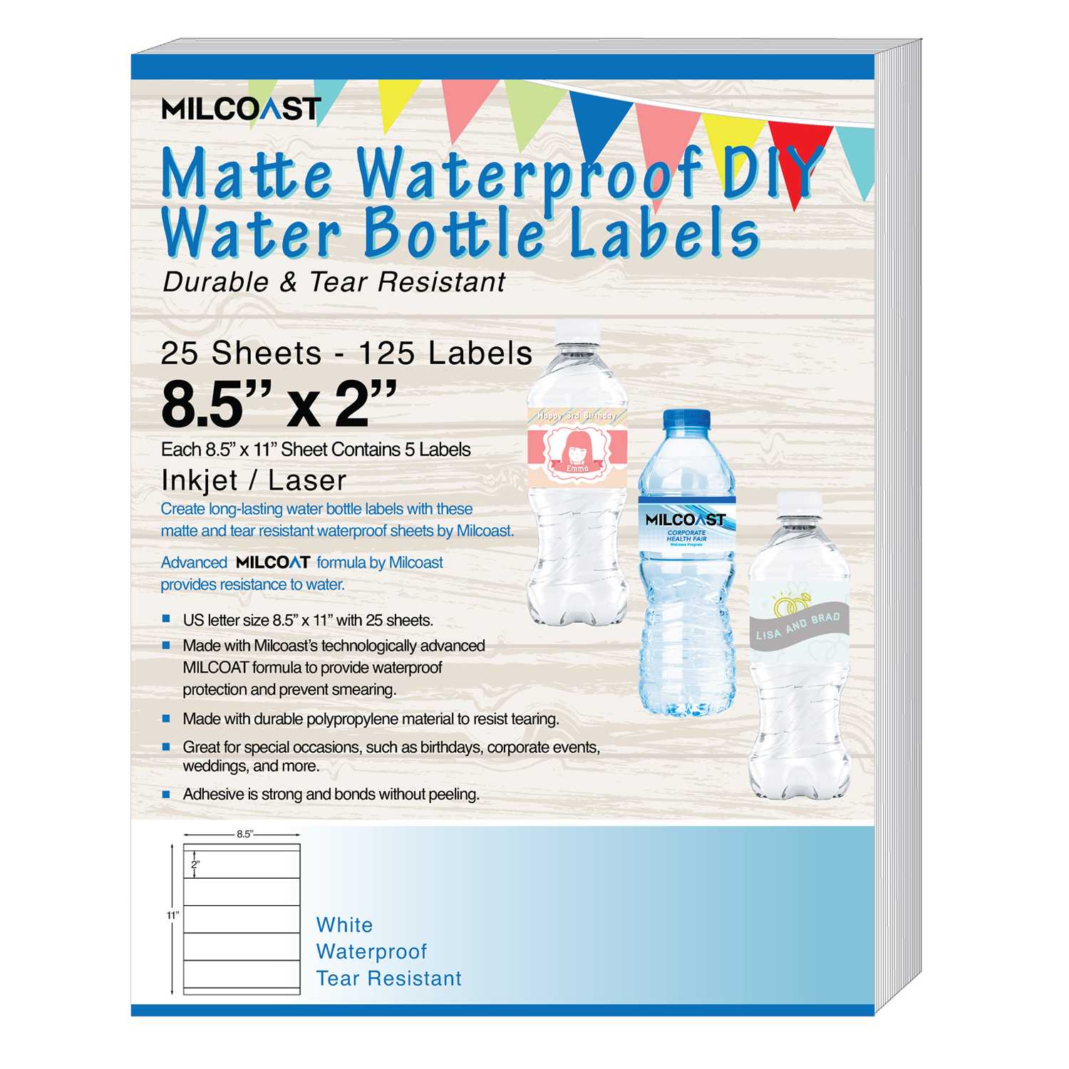 001 Template Ideas Water Bottle Label Wondrous Word Free Intended For Diy Water Bottle Label Template