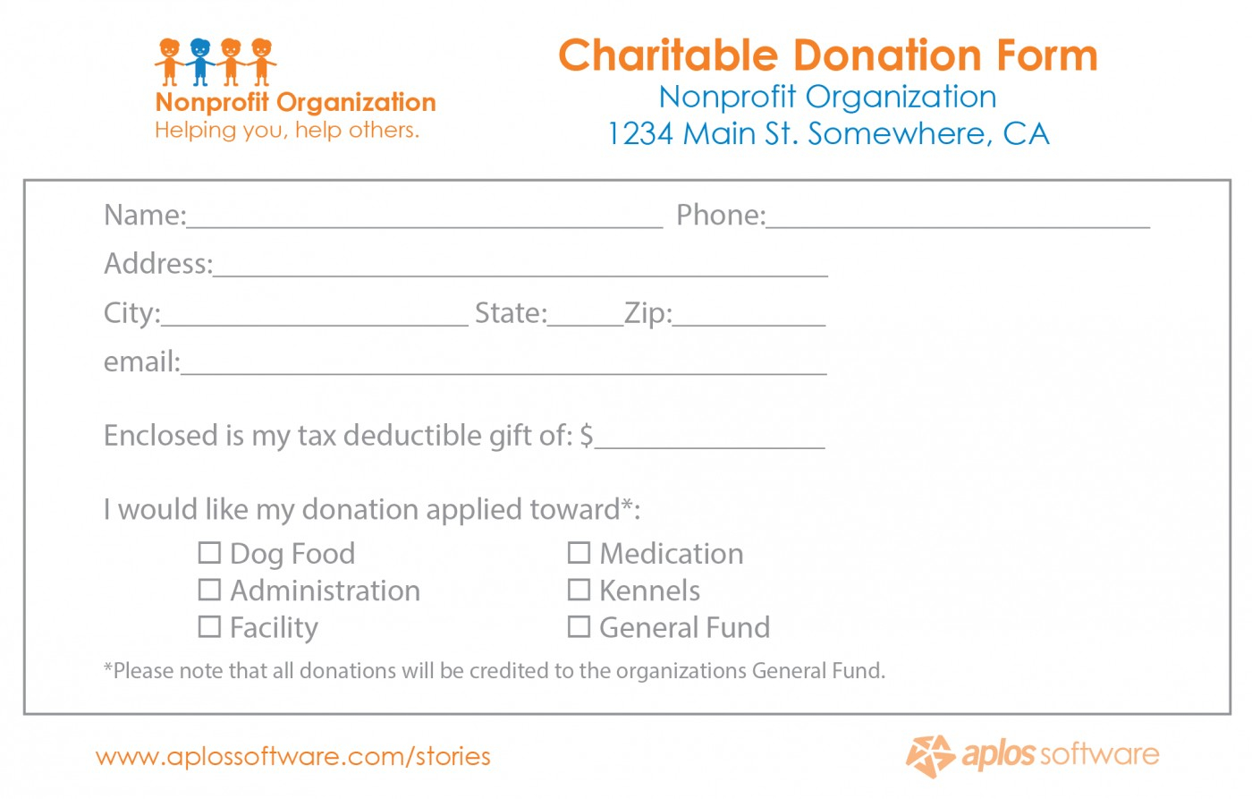 002 Fundraising Form Template Excel Ideas Frightening With Regard To Free Pledge Card Template
