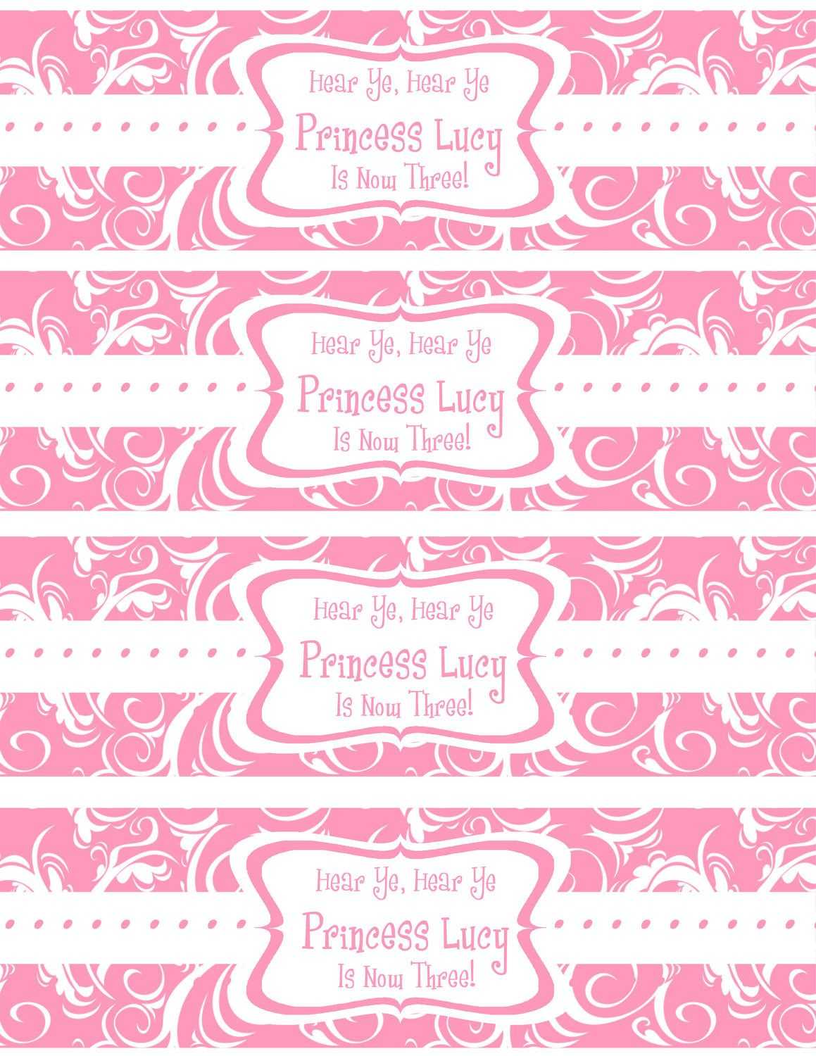 003 Free Water Bottle Template Ideas Unforgettable Printable In Free Water Bottle Labels For Baby Shower Template