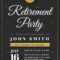 003 Retirement Flyer Template Free Party Templates with regard to Free Retirement Flyer Templates