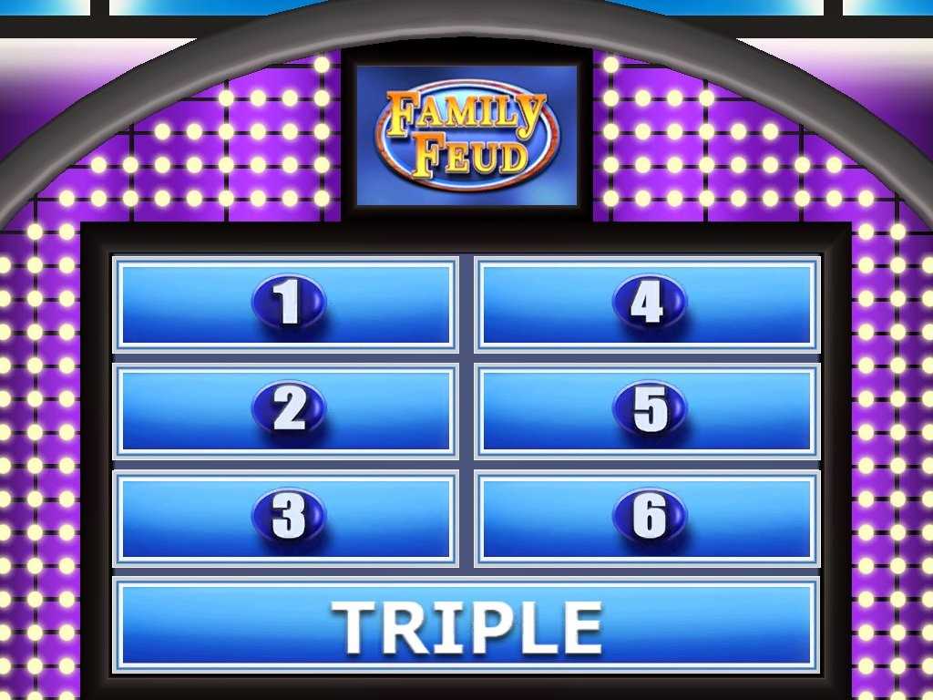 005 Family Feud Template Ppt Ideas Beautiful Photograph Of Intended For Family Feud Game Template Powerpoint Free