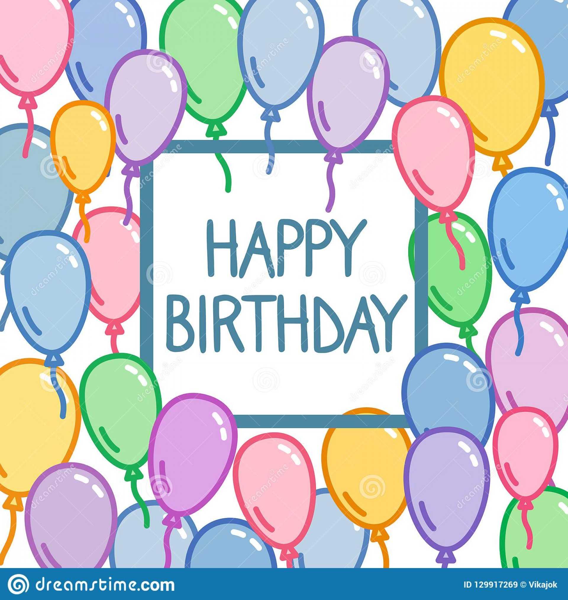 005 Happy Birthday Banner Poster Template Vector Ideas Throughout Free Happy Birthday Banner Templates Download