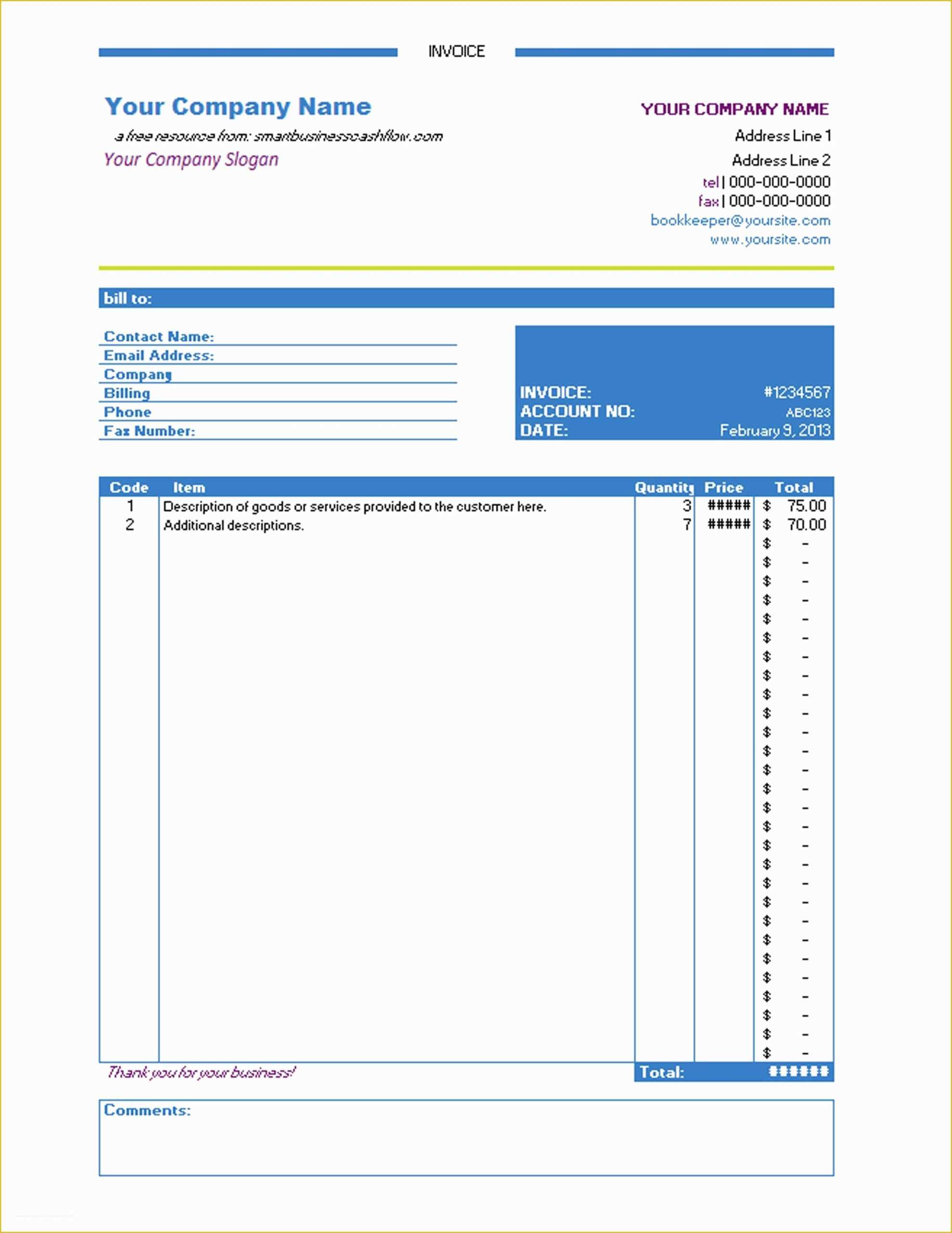005 Ms Excel Invoice Template Free Download Ideas Microsoft Intended For Excel 2013 Invoice Template