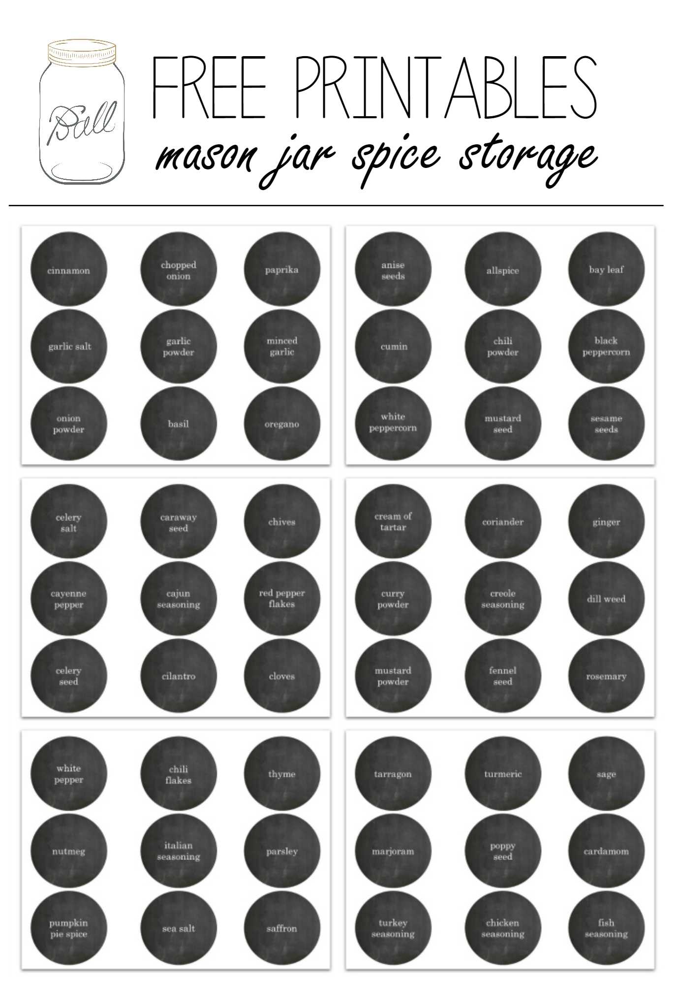 005 Template Ideas Mason Jar Label Free Printable Spice Intended For Free Printable Jar Labels Template