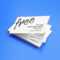 006 Folded Business Card Template Astounding Ideas Indesign With Fold Over Business Card Template