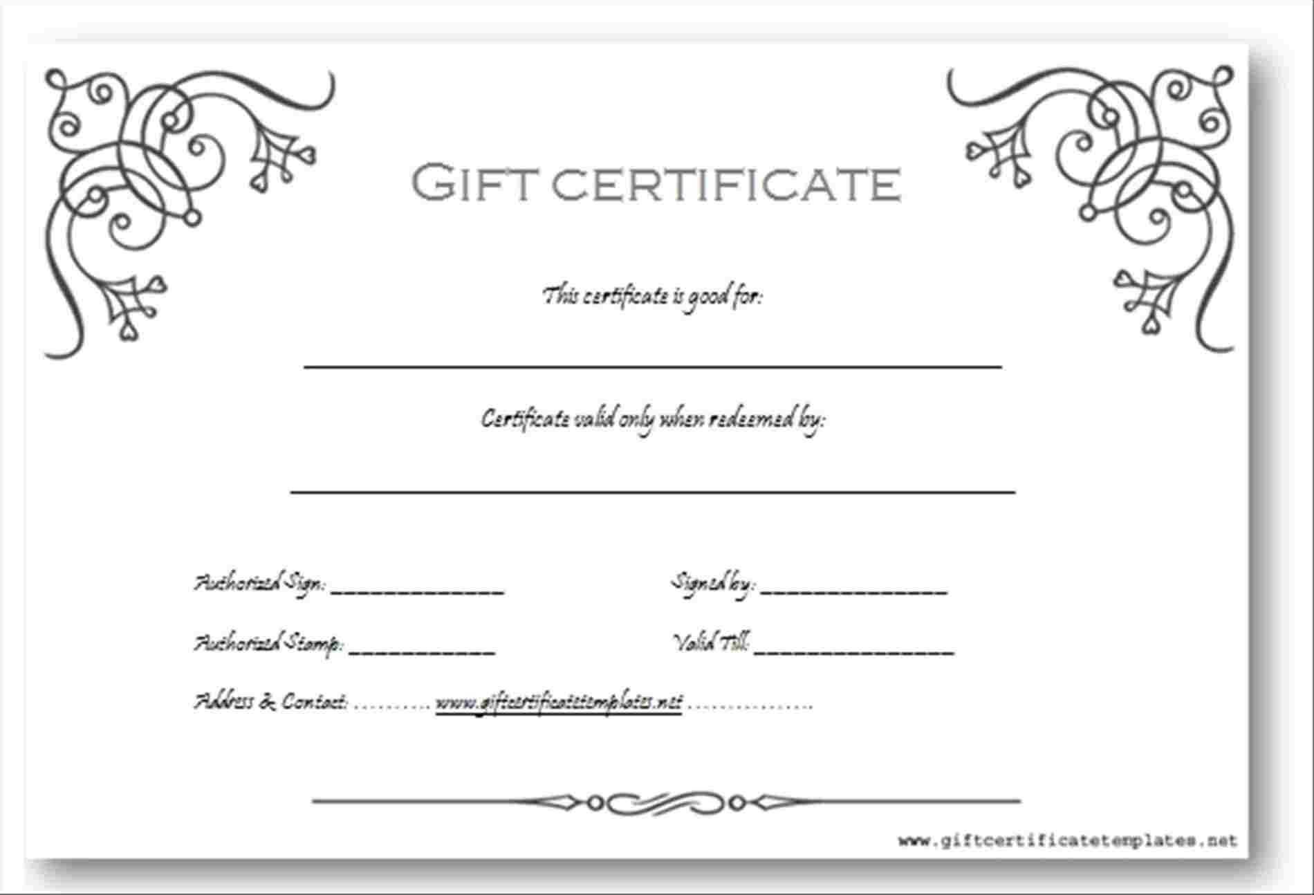 007 Photographer Gift Certificate Template Free Photography In Free Photography Gift Certificate Template
