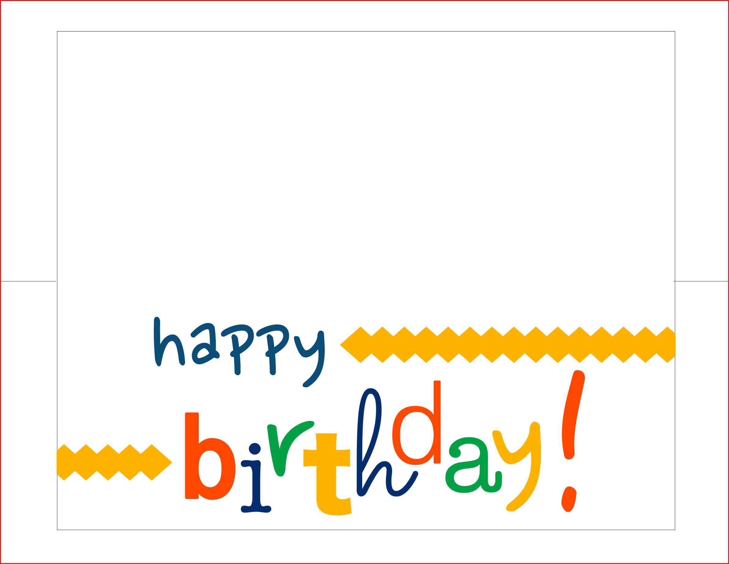 007 Printable Birthday Card Template Free Maker Online Happy Regarding Free Templates For Cards Print