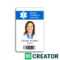 007 Template Ideas Id Badge Card Templates Free Archive Within Doctor Id Card Template