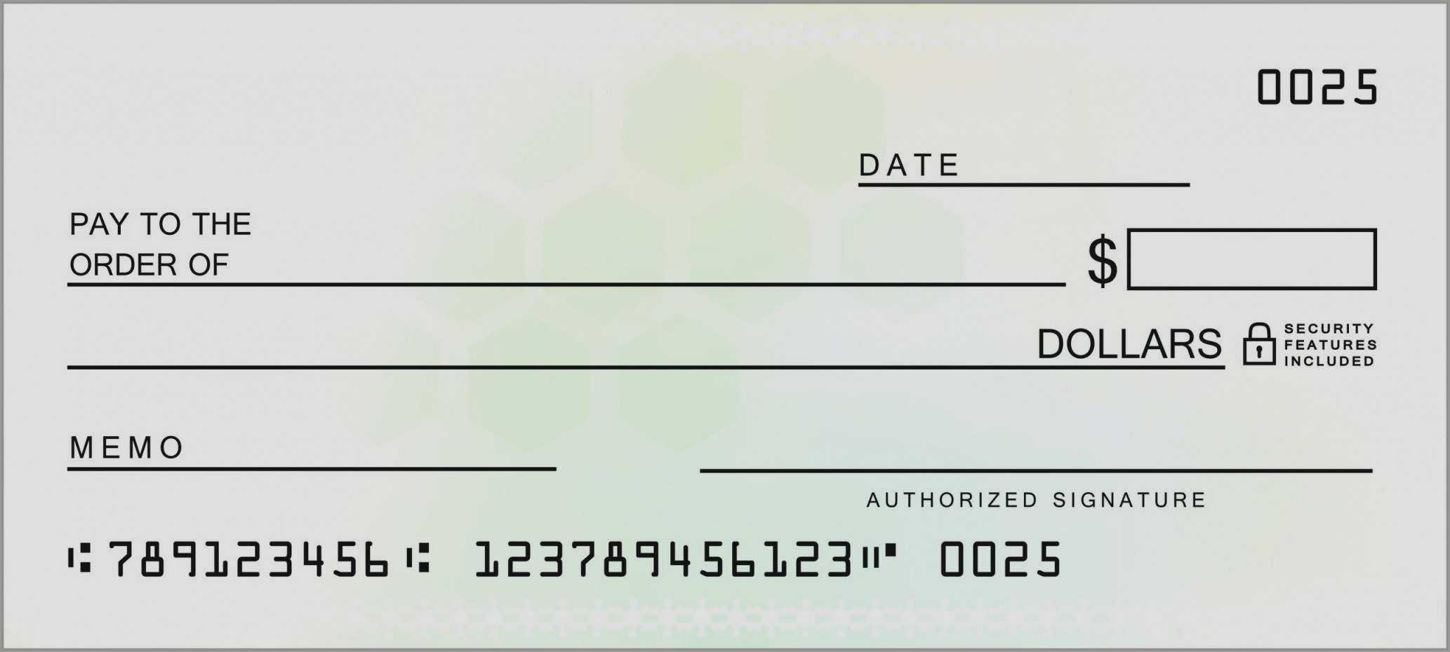 008 Template Ideas Blank Check Bank Set Vector Sensational Intended For Fun Blank Cheque Template