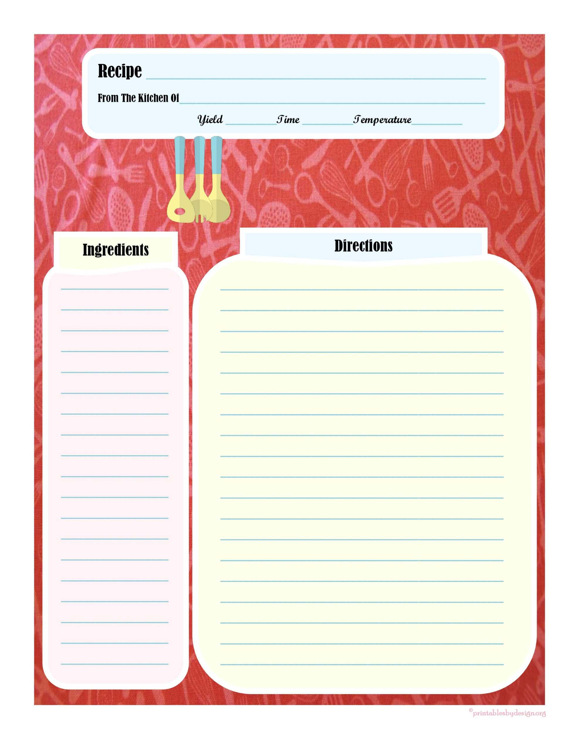 008 Template Ideas Fillable Recipe Card Impressive Free For Pertaining To Fillable Recipe Card Template