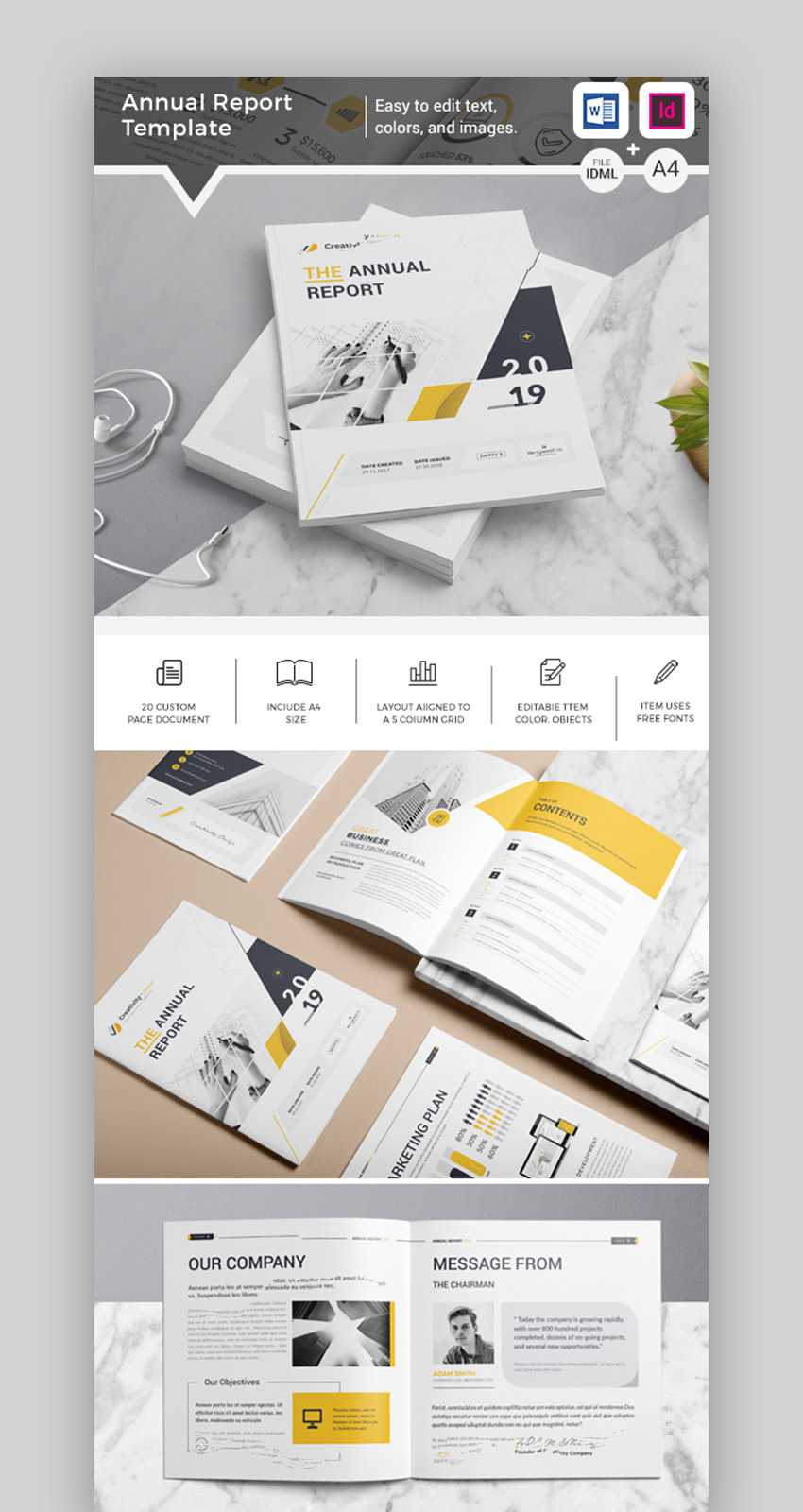 009 Annual Report Template Ideas Free Indesign Templates For Free Annual Report Template Indesign