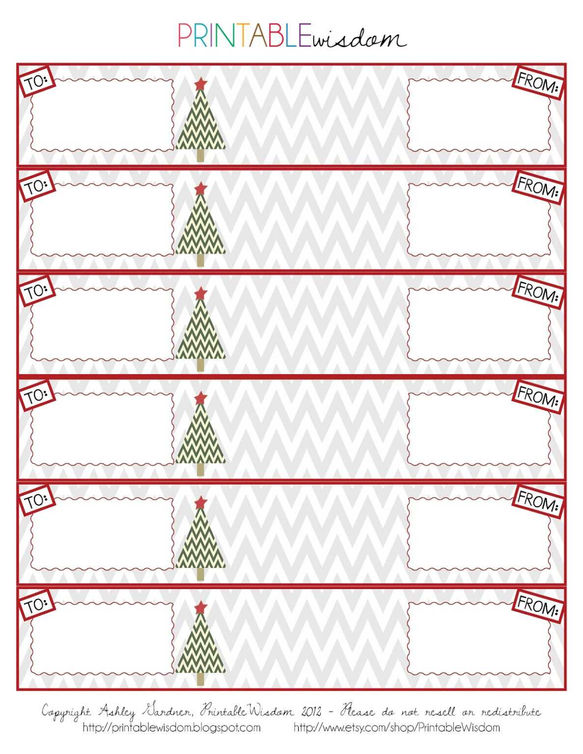 Mailing Labels Template