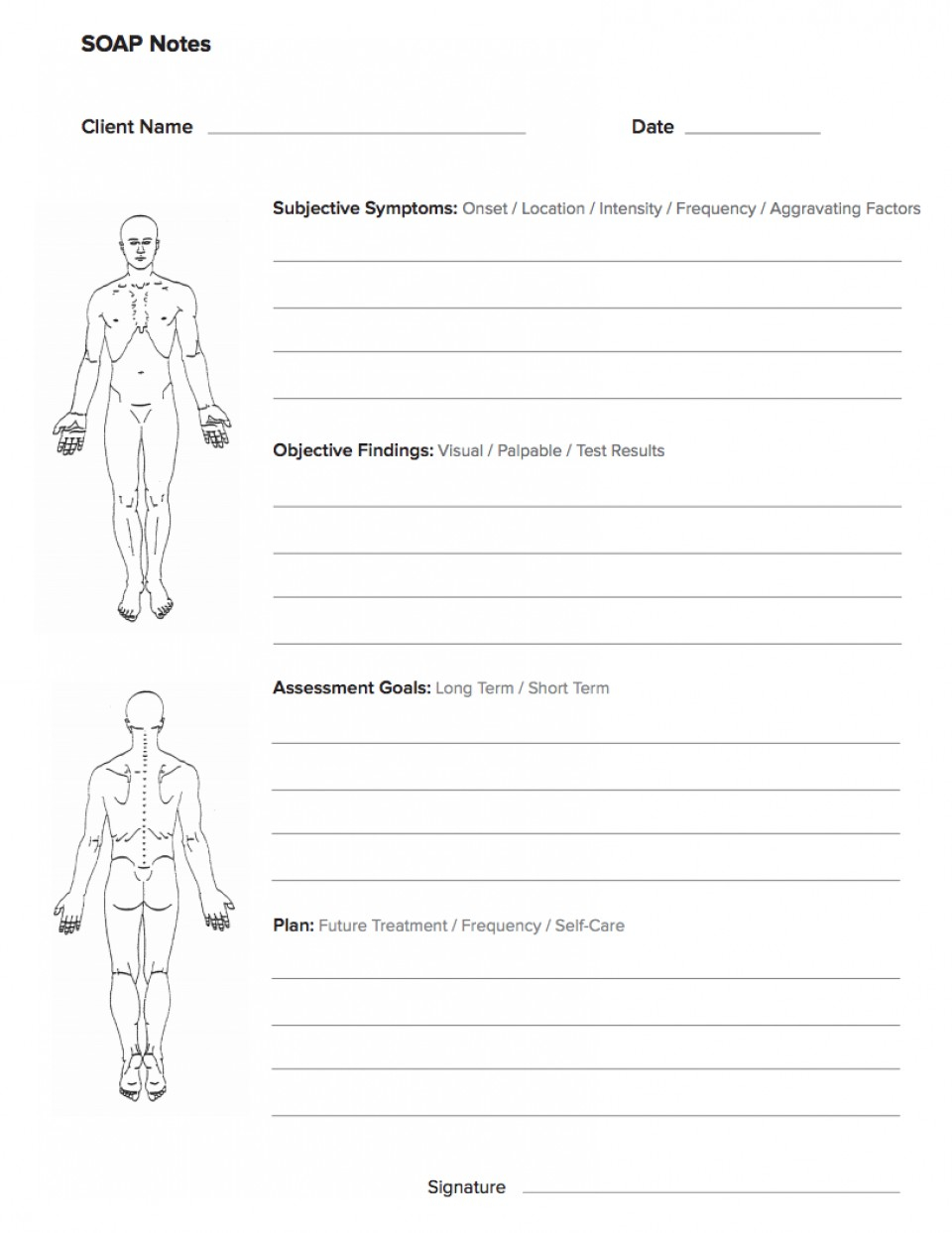 010 Template Ideas Massagebook Free Massage Soap Notes Forms Pertaining To Free Soap Notes For Massage Therapy Templates