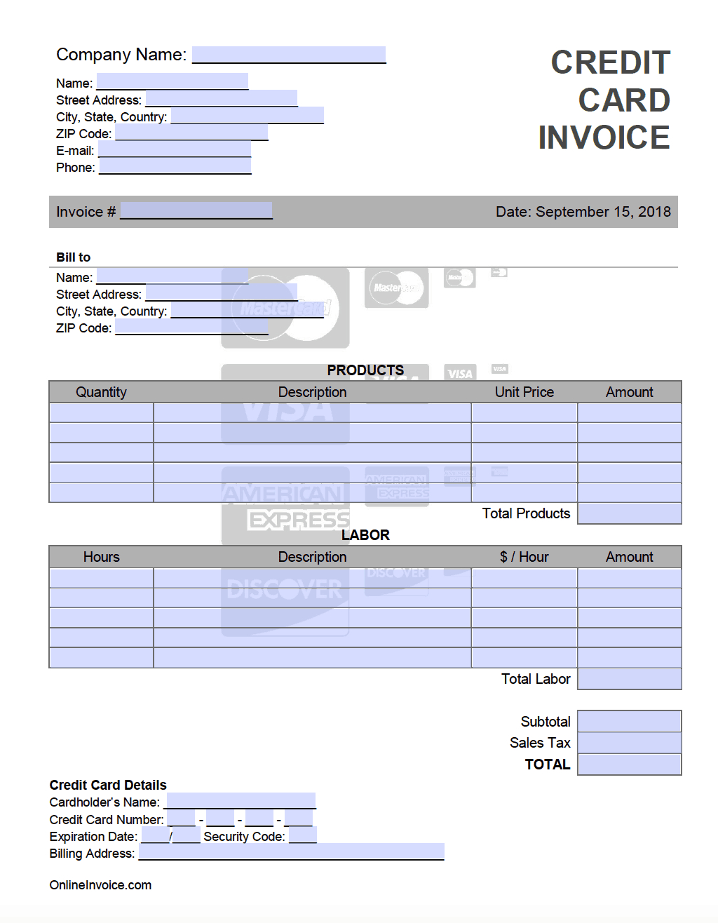 013 Template Ideas Credit Card Invoice Unusual Receipt Word Throughout Credit Card Bill Template