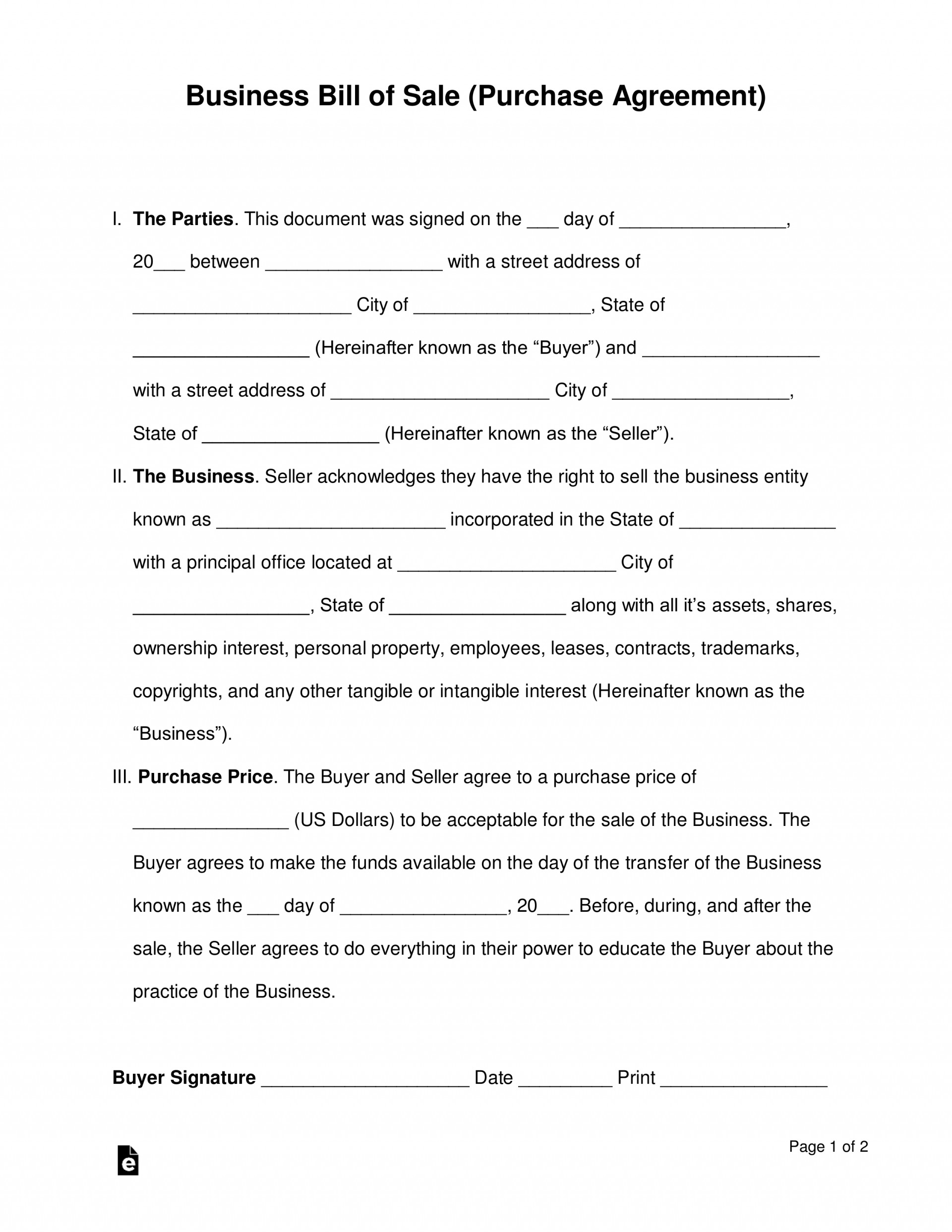 014 Business Sale Agreement Template Word Purchase Proposal Regarding Free Business Transfer Agreement Template