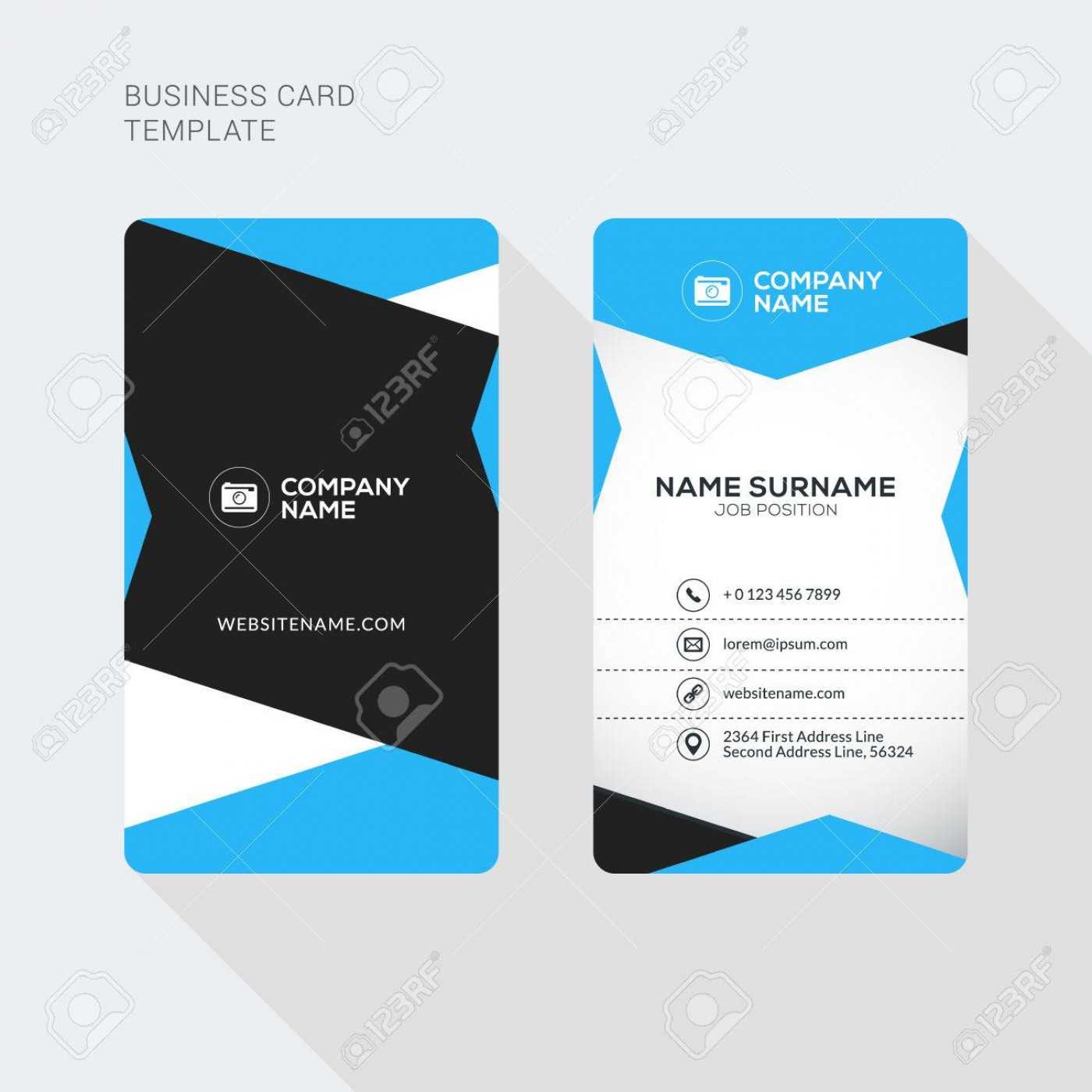 015 Template Ideas Double Sided Business Card Illustrator Within Double Sided Business Card Template Illustrator