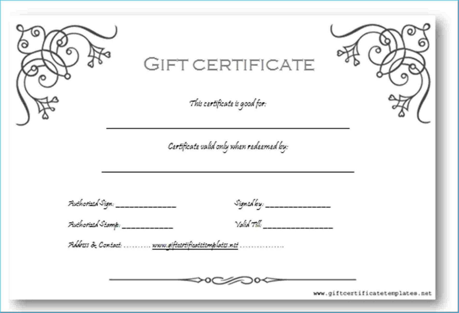 016 Gift Receiptte Example Elegant Google Docs Certificate In Elegant Gift Certificate Template