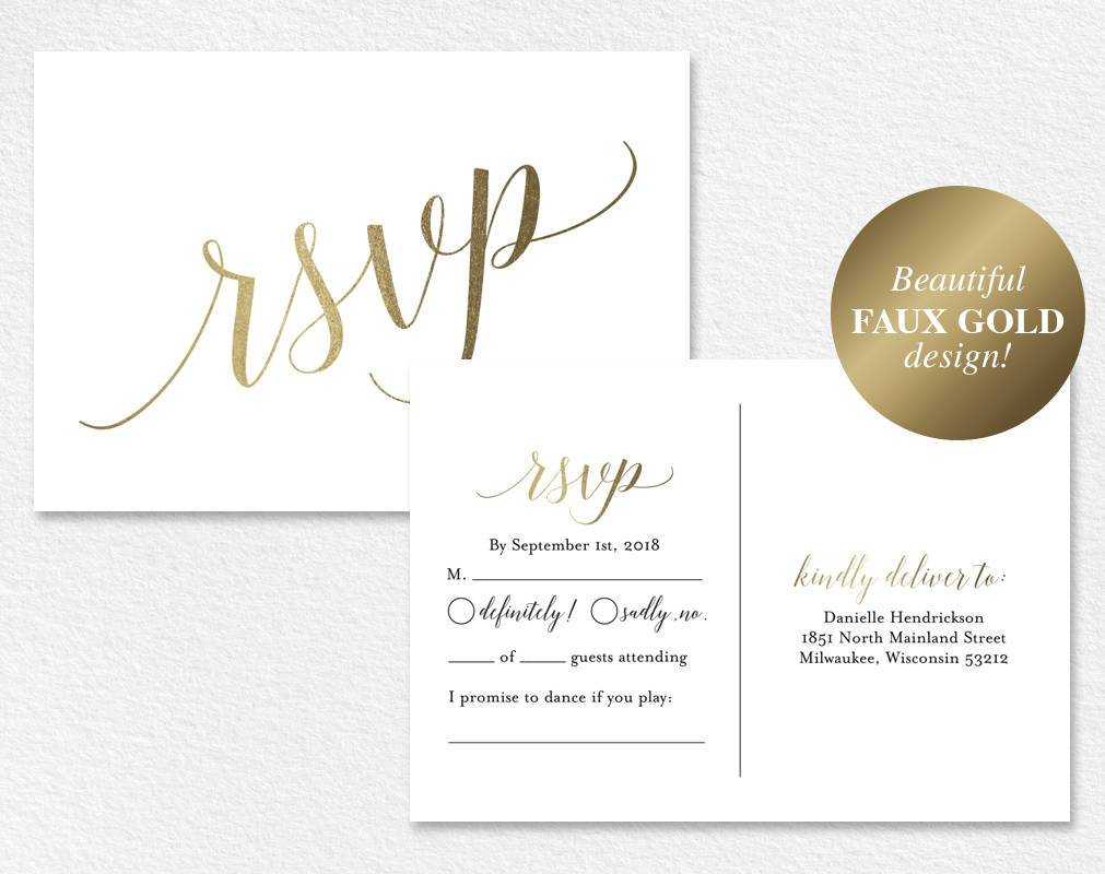 016 Template Ideas Wedding Rsvp Cards Templates Il Fullxfull With Regard To Free Wedding Rsvp Postcard Template