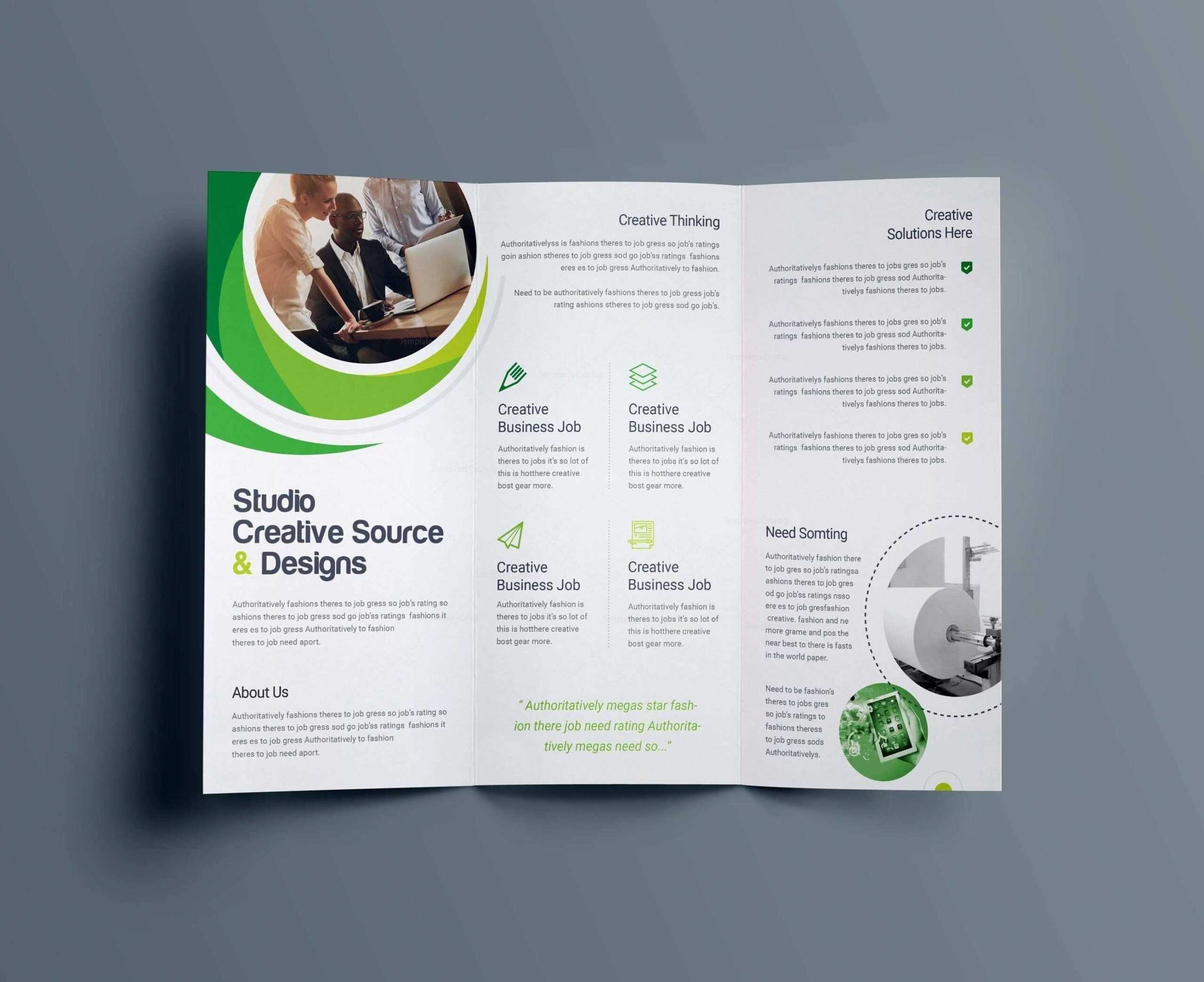 017 Template Ideas Free Printable Brochure Templates For With Free Online Tri Fold Brochure Template