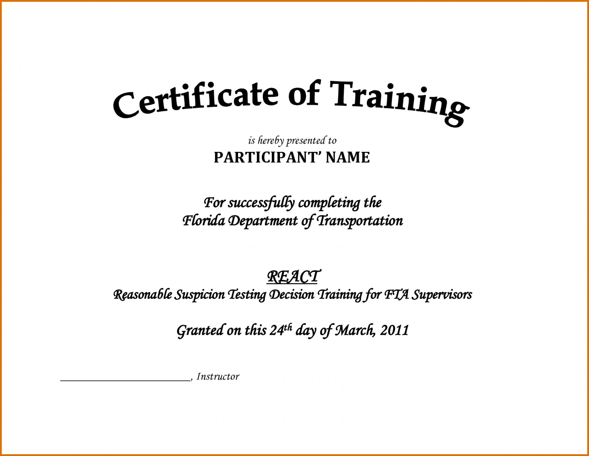 019 Certificate Of Completion Templates Training Template Regarding Free Training Completion Certificate Templates