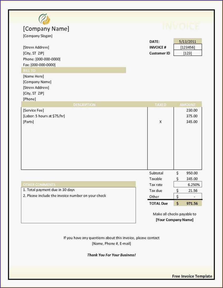 022 Sales Commission Invoice Template Word At Inside Free Consulting Invoice Template Word