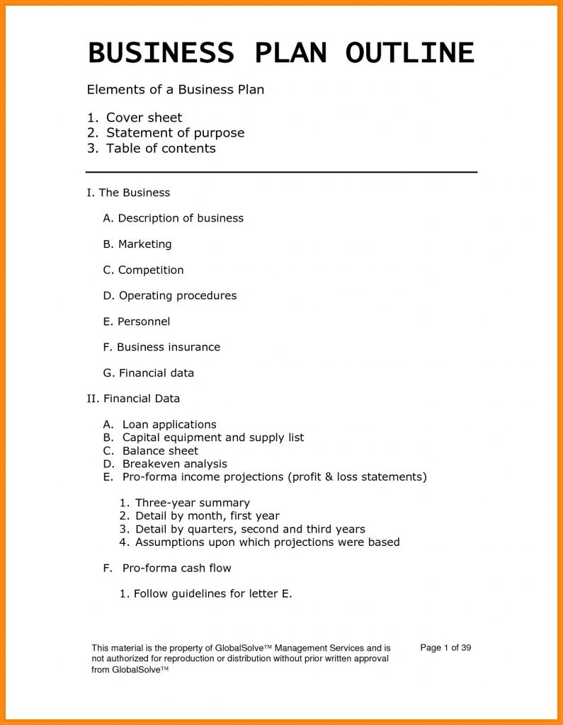 022 Small Business Plan Template Free Download Wonderful With Free Business Plan Template Australia