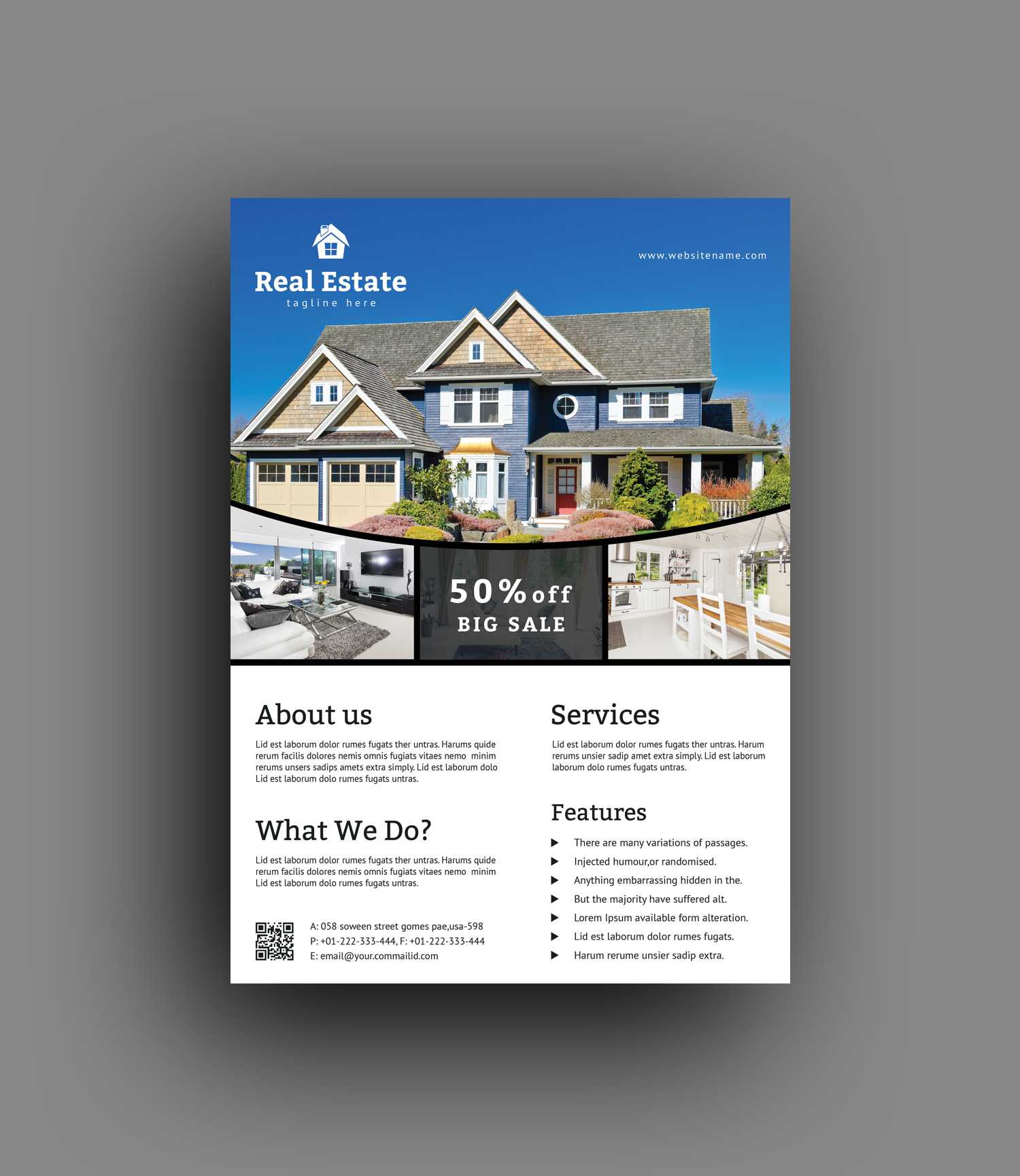 022 Template Ideas Real Estate Flyers Templates Elegant With Elegant Flyer Template Free