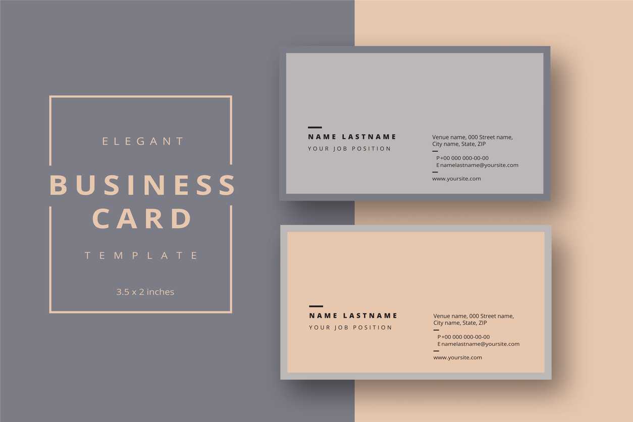024 Microsoft Word Business Card Templates Plain Template Pertaining To Front And Back Business Card Template Word