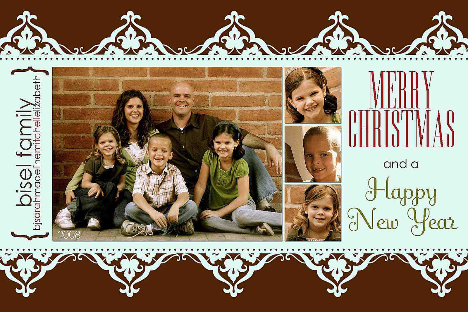 024 Milk And Honey Designs Free Christmas Card Templates Throughout Free Christmas Card Templates For Photographers