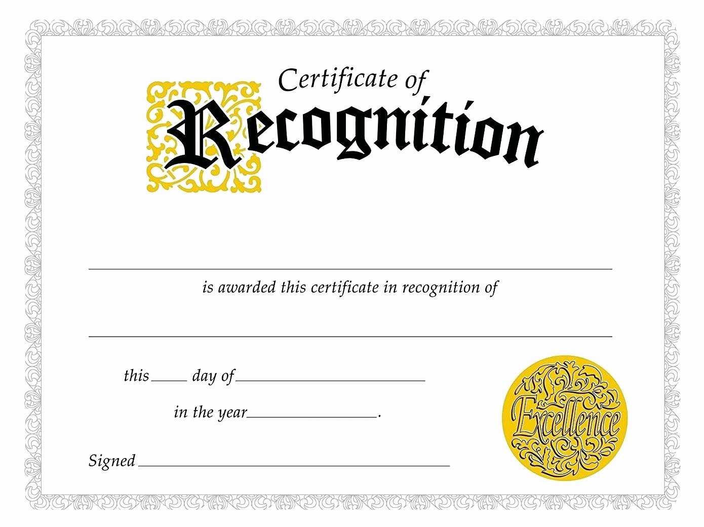 025 Employee Recognition Certificates Templates Free Unique Intended For Employee Recognition Certificates Templates Free