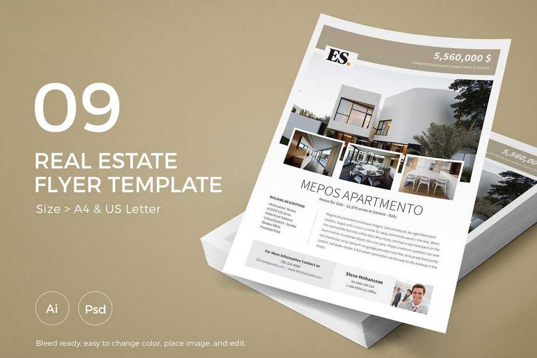 026 Template Ideas Free Real Estate Flyer Templates Word Within Free Real Estate Flyer Templates Word