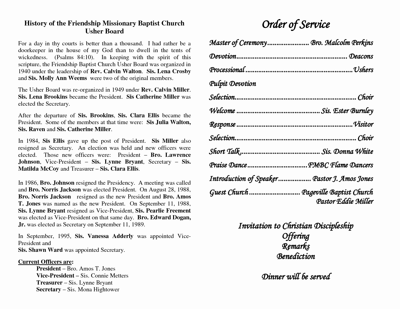 028 Free Printable Church Program Templates Of Best S In Church Program Templates Word