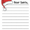 029 Dear Santa Hat Printable Letter From Template Free Word Within Dear Santa Letter Template Free