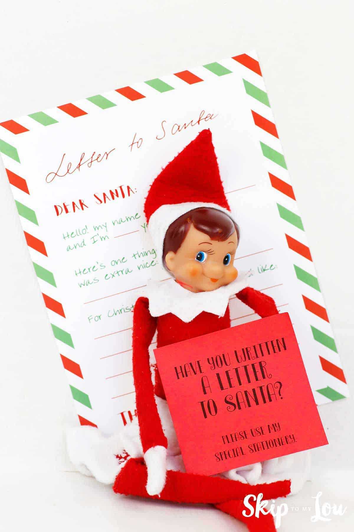 030 Elf On The Shelf Letter From Santa Template Printable Pertaining To Elf On The Shelf Letter From Santa Template