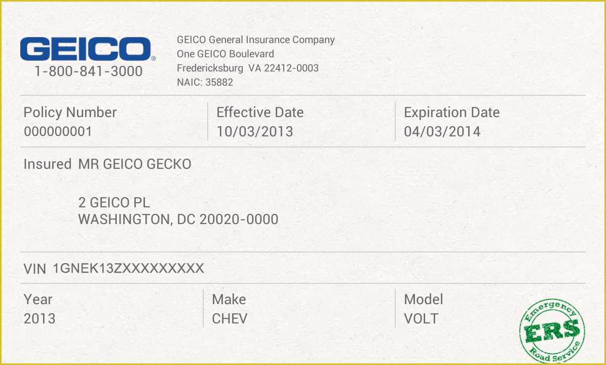 031 Free Auto Insurance Card Templatefit11962C720 Template Pertaining To Fake Auto Insurance Card Template Download