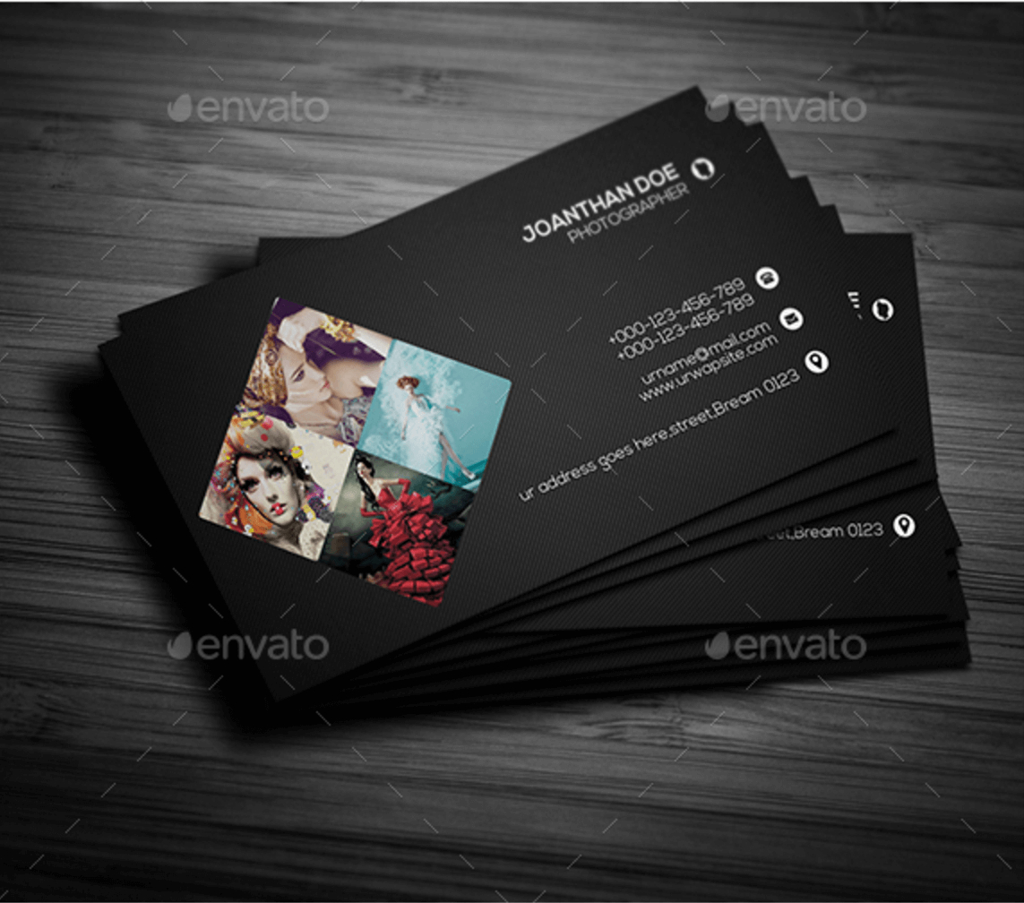 036 Free Business Card Templates Psd Top Mockup In Colorlib Regarding Free Business Card Templates For Photographers