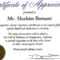 037 Certificates Of Appreciation Templates Free Sample Throughout Funny Certificate Templates