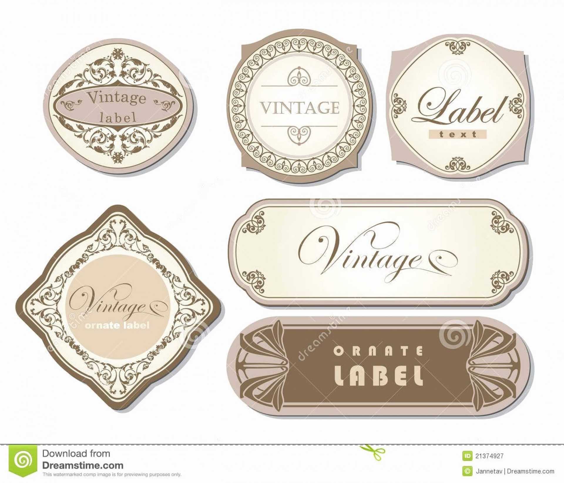 038 Free Vintage Soap Label Templates Printable Template Throughout Free Printable Vintage Label Templates
