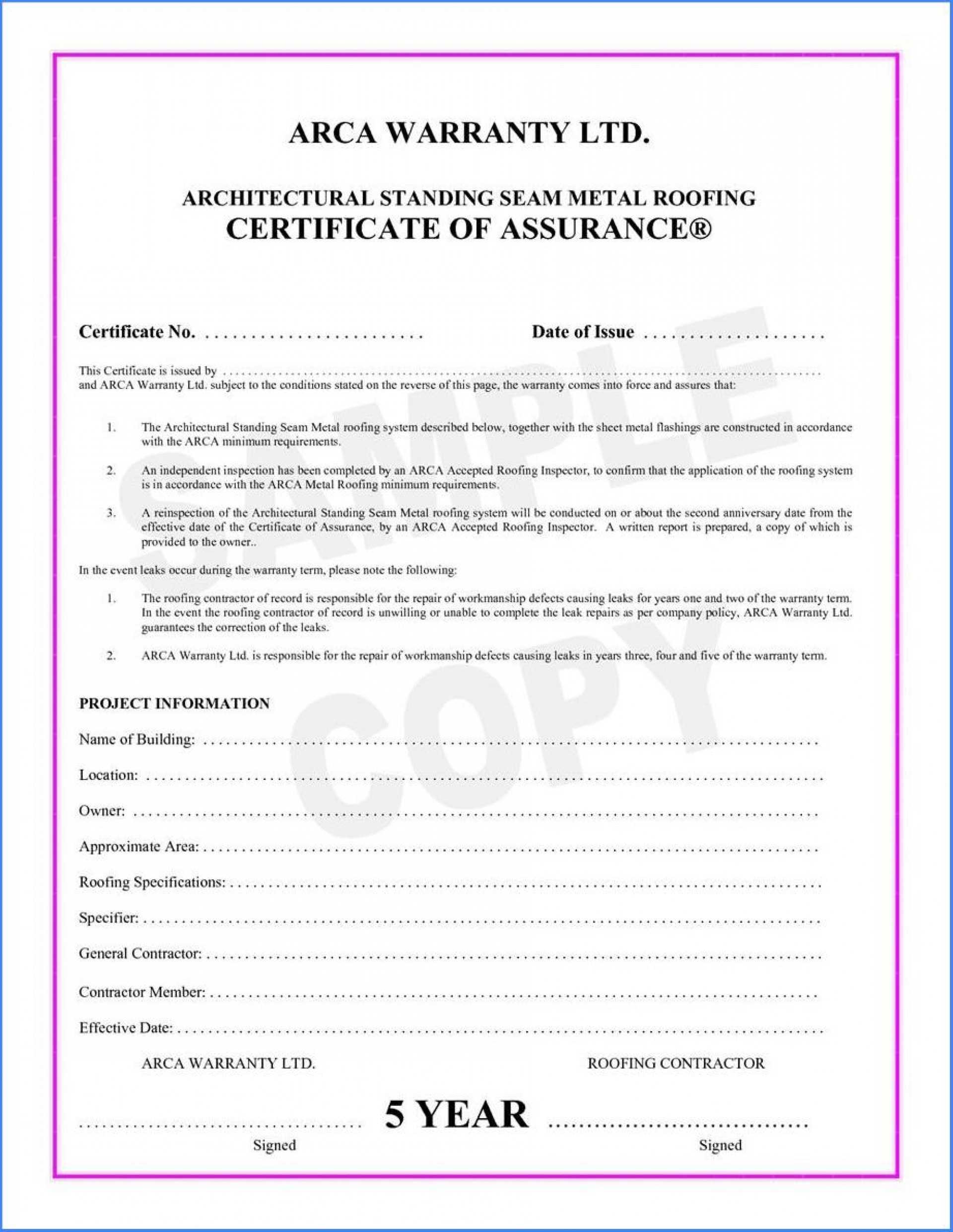 038 Template Ideas Certificate Of Final Completion Form For Within Construction Certificate Of Completion Template