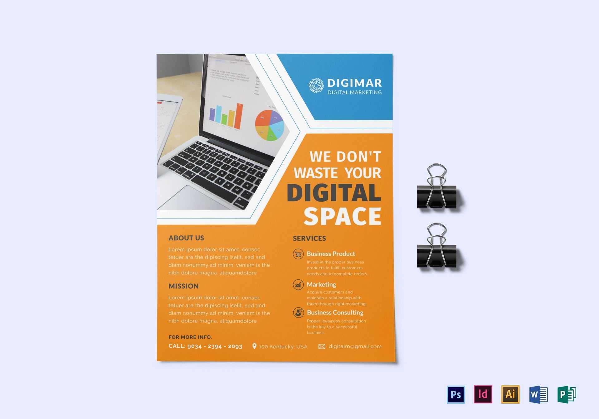 10+ Digital Marketing Flyer Templates | Free & Premium Templates Throughout Digital Flyer Templates