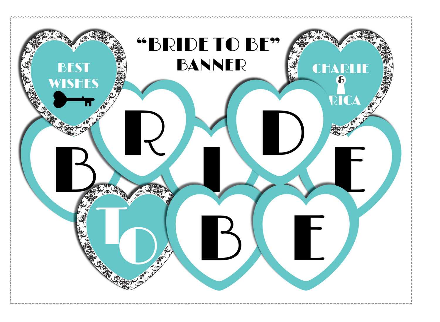 11 Best Photos Of Bride To Be Banner Template – Diy Bridal Regarding Free Bridal Shower Banner Template