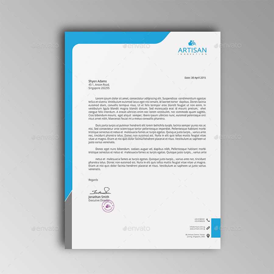 12+ Free Letterhead Templates In Psd Ms Word And Pdf Format Intended For Free Letterhead Templates Doc