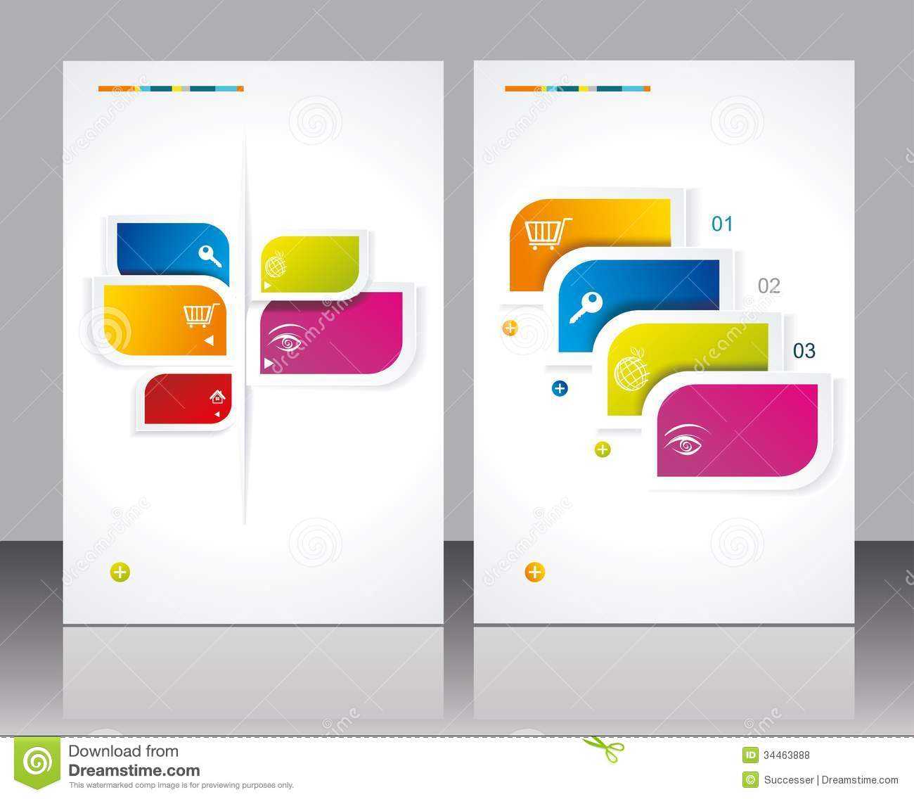 12 Free Vector Brochure Templates Images – Business Brochure With Regard To Creative Brochure Templates Free Download