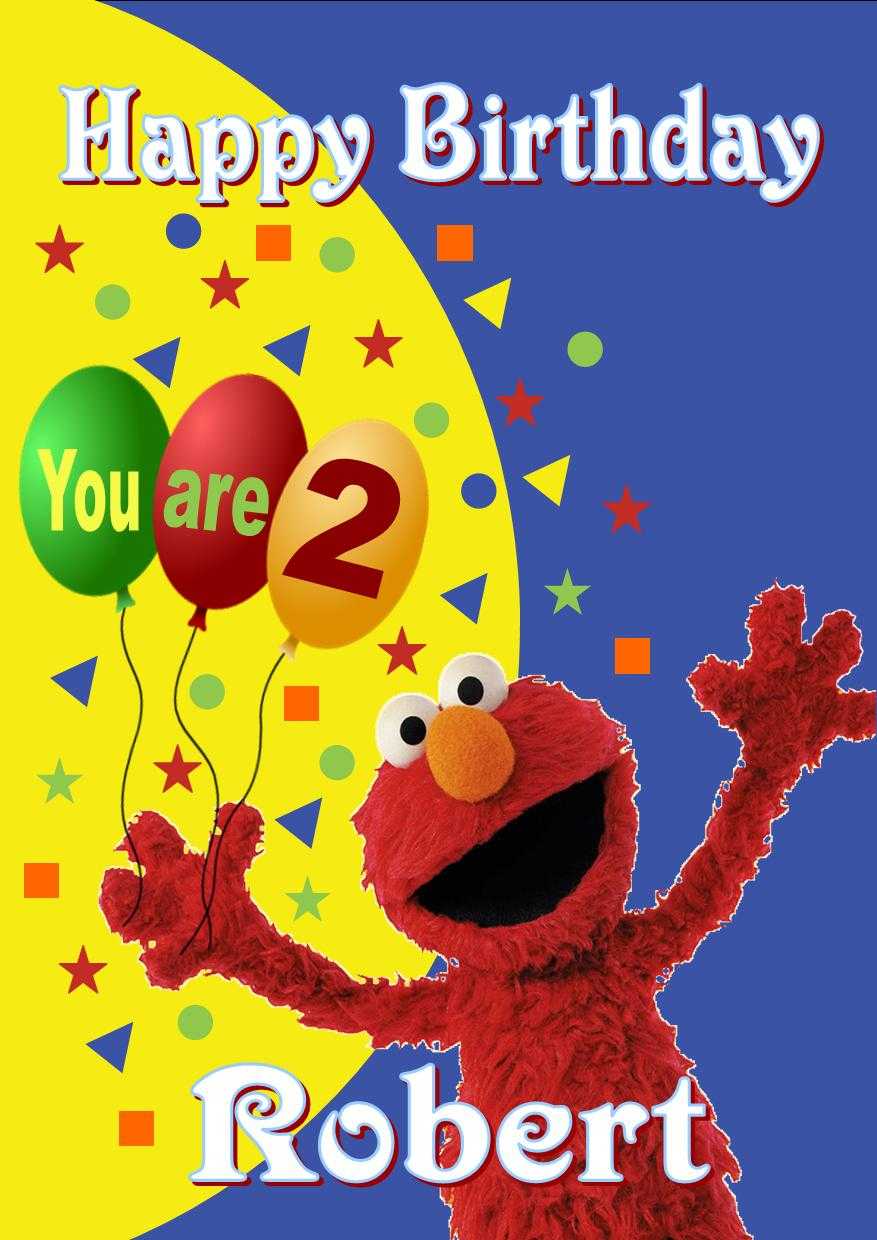 13 Best Photos Of Elmo Printable Birthday Card – Elmo Intended For Elmo Birthday Card Template