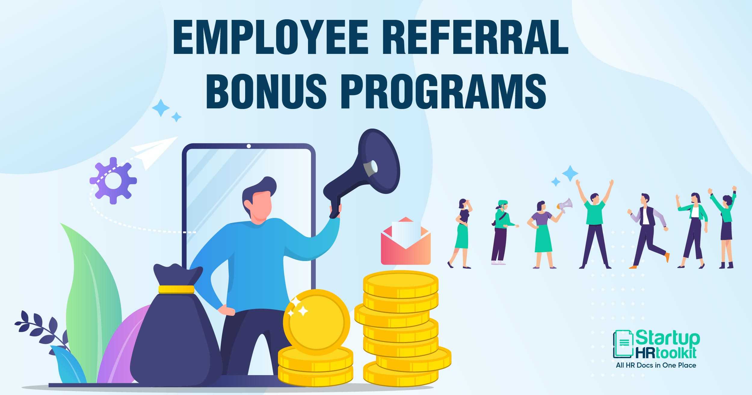 15 Creative Ideas For Employee Referral Bonus Programs Intended For Employee Referral Program Template