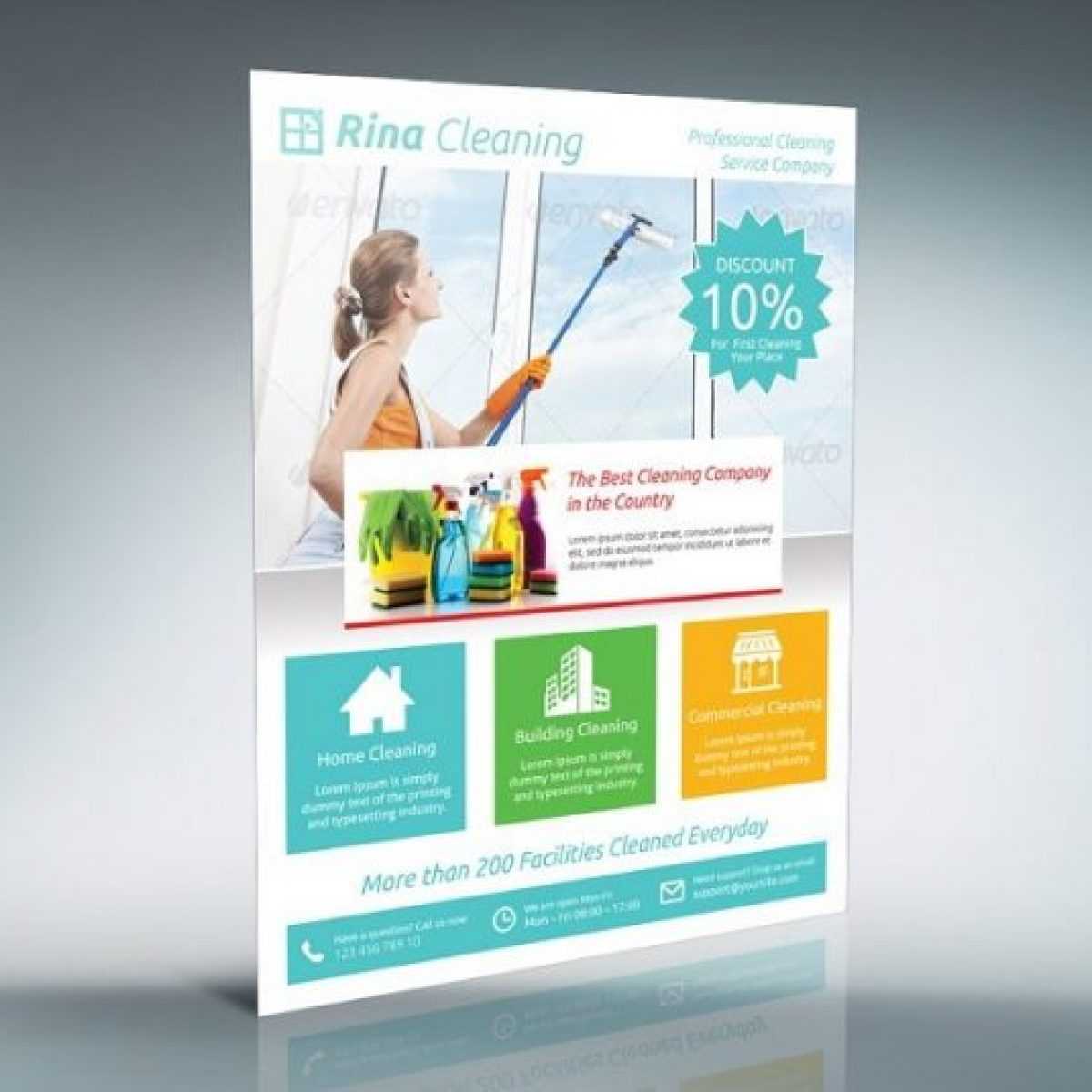 15+ Editable Cleaning Flyer Templates Psd, Ai And Pdf Throughout Cleaning Company Flyers Template