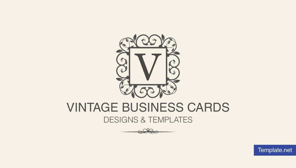 15+ Vintage Business Card Templates – Ms Word, Photoshop With Free Business Cards Templates For Word