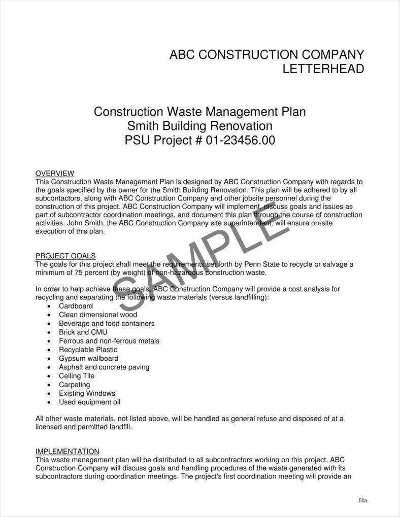 17+ Contractor Letterhead Templates – Word, Pdf | Free With Regard To Free Construction Company Letterhead Templates