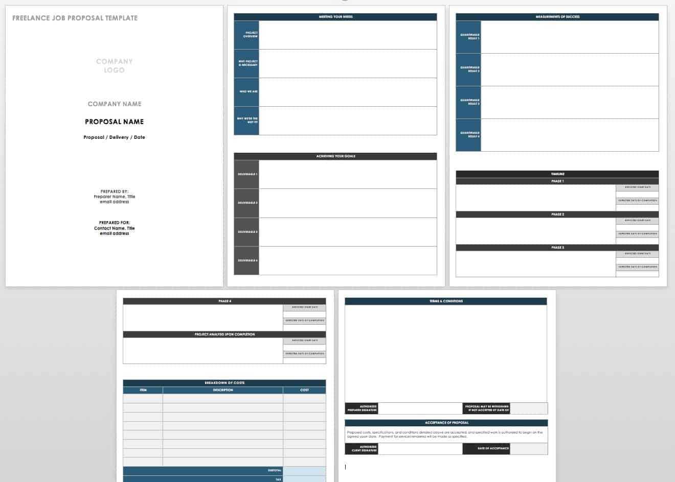 17 Free Project Proposal Templates + Tips | Smartsheet With Regard To Free Business Proposal Template Ms Word