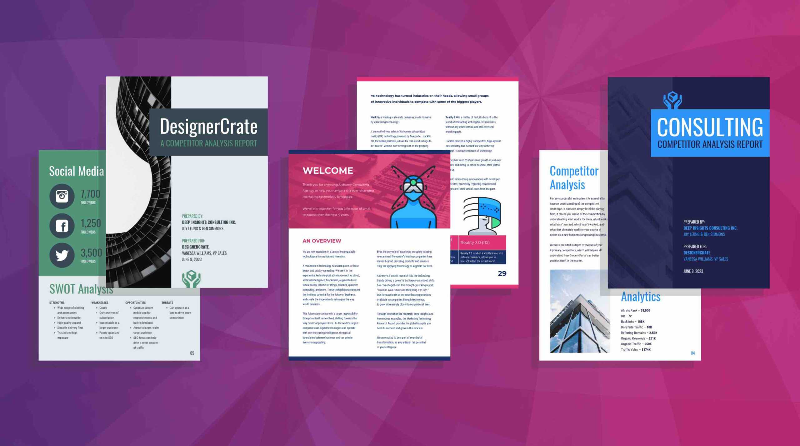 19 Consulting Report Templates That Every Consultant Needs Throughout Free Indesign Report Templates